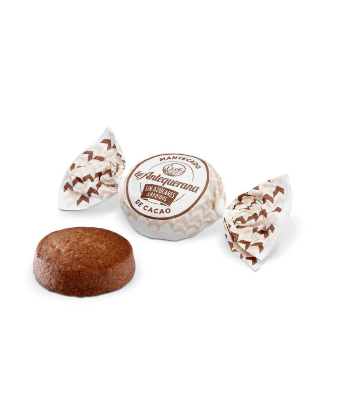 Mantecado de Cacao sin azúcar - La Antequerana