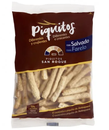 Piquitos con Salvado, envase 142 g