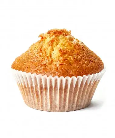 Magdalenas caseras de aceite de oliva virgen extra, leche, huevos, zumo de naranja