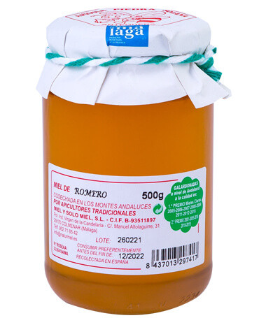 Miel Romero P. Solana 500 g
