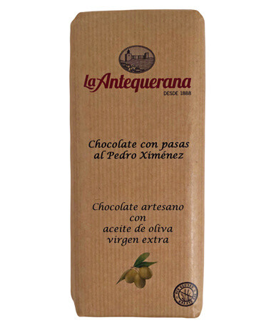 Chocolate con Pasas al Pedro Ximenez