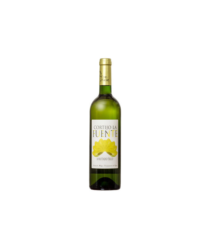 Vino blanco afrutado La Fuente 75 cL