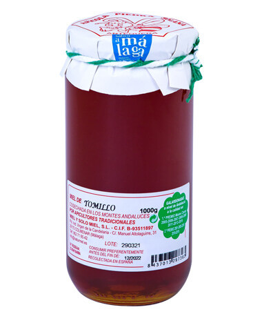 Miel Tomillo P. Solano 1000 g
