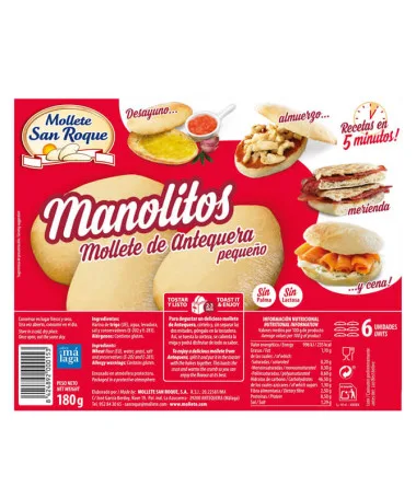 Manolitos en envase atmósfera protectora