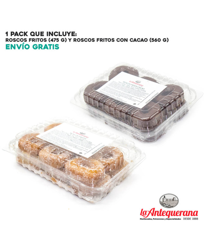 Lote Roscos Fritos mini