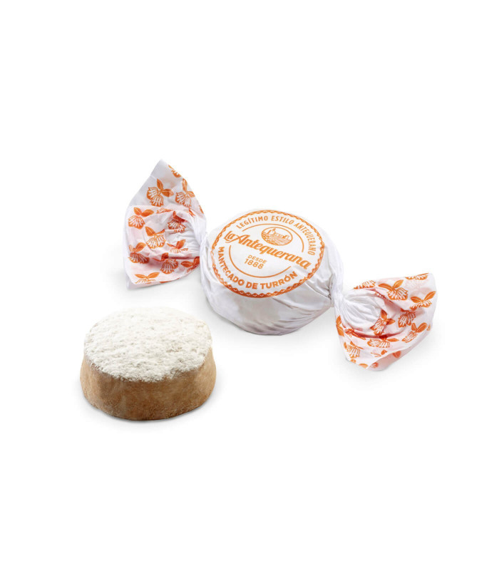 Mantecado de Turrón de Avellana - La Antequerana